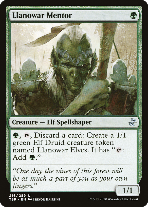 Llanowar Mentor (tsr)