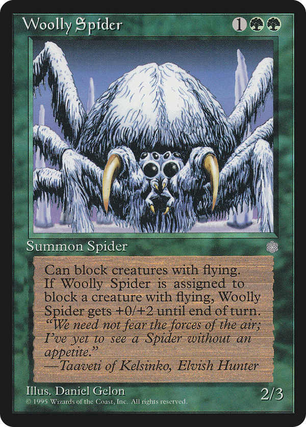 Woolly Spider (ice)