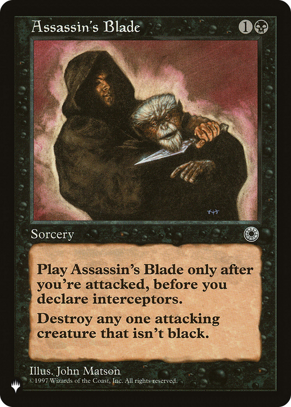 Assassin's Blade (plst)