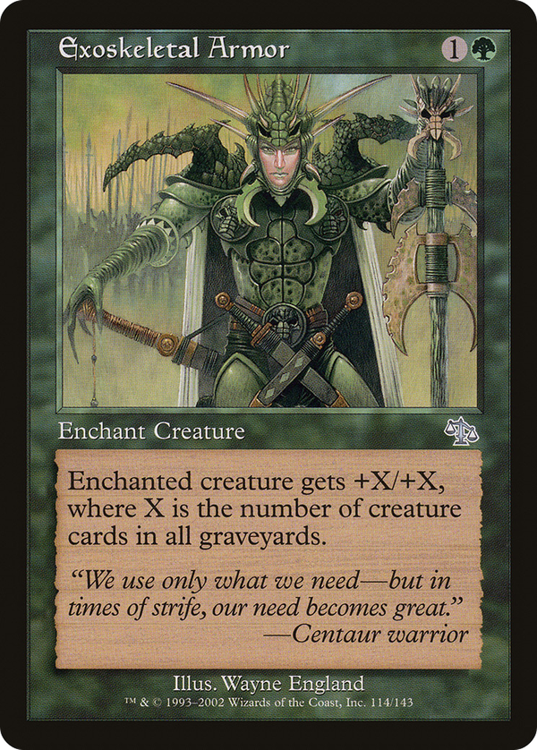 Exoskeletal Armor (jud)