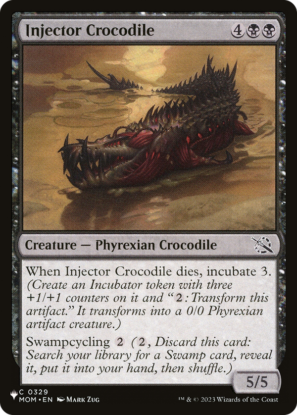 Injector Crocodile (plst)