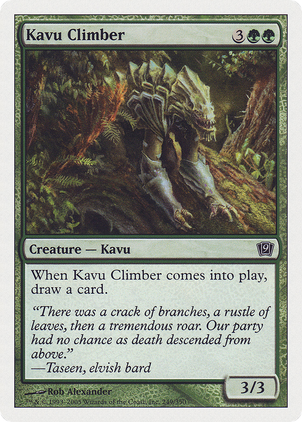 Kavu Climber (9ed)