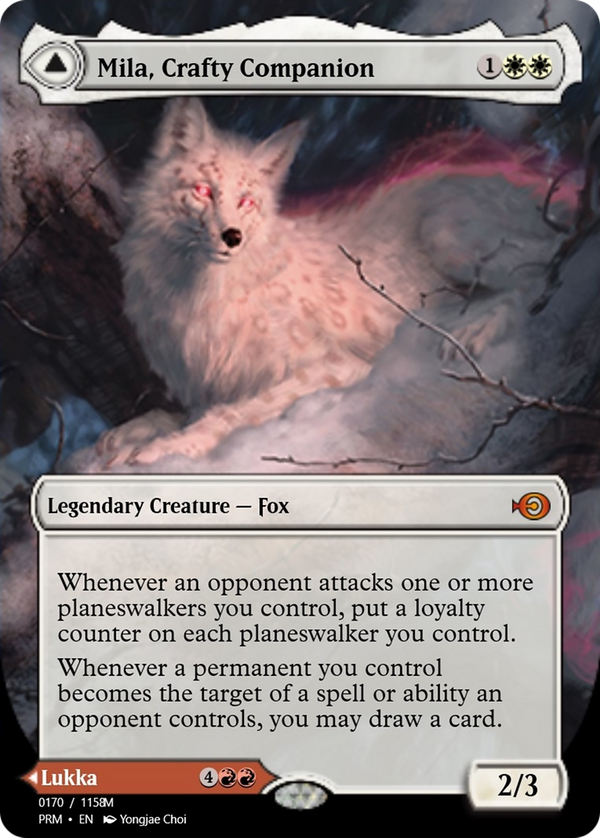 Mila, Crafty Companion // Lukka, Wayward Bonder (prm)
