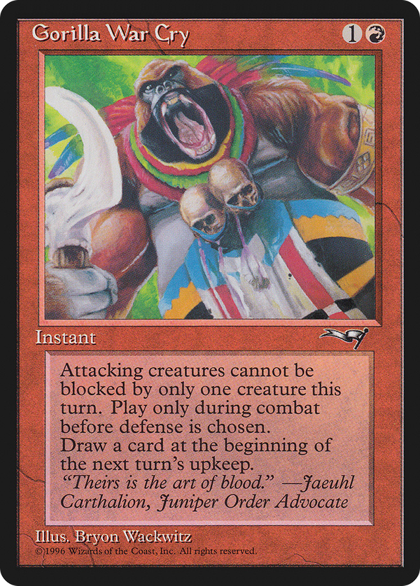 Gorilla War Cry (all)
