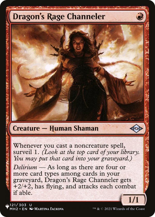 Dragon's Rage Channeler (plst)