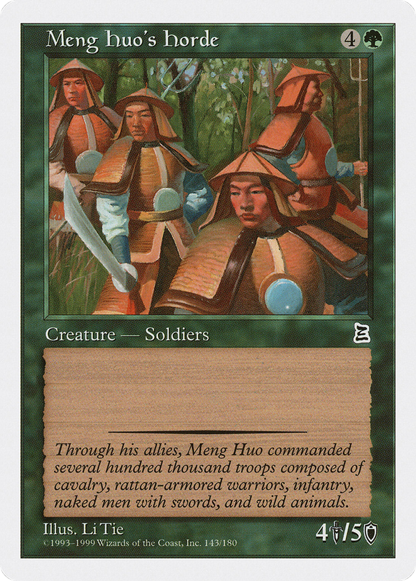 Meng Huo's Horde (ptk)