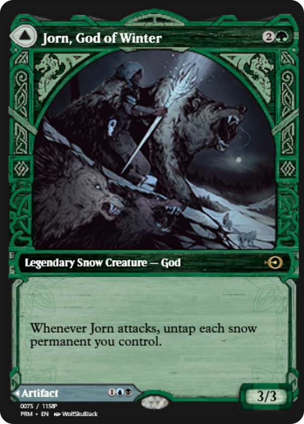 Jorn, God of Winter // Kaldring, the Rimestaff (prm)