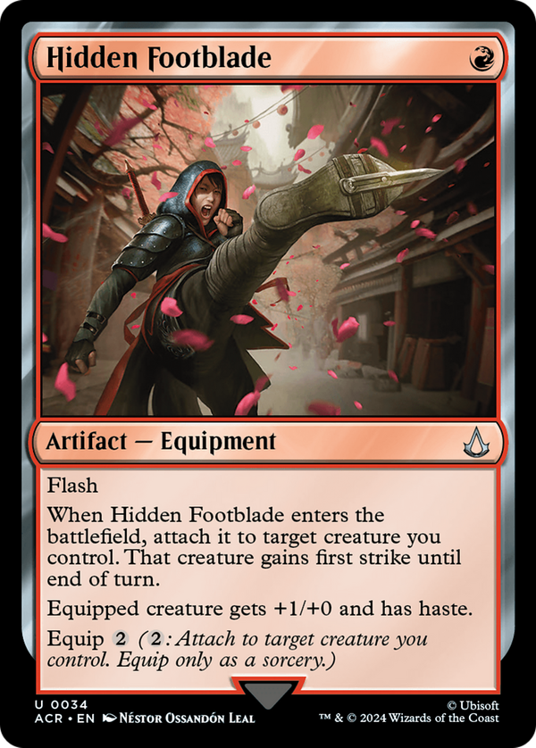 Hidden Footblade (acr)