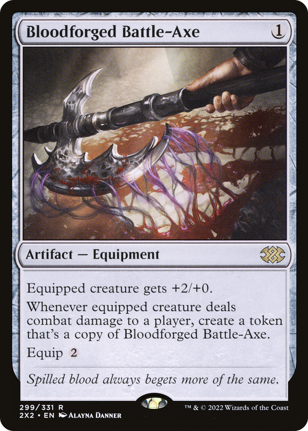 Bloodforged Battle-Axe (2x2)