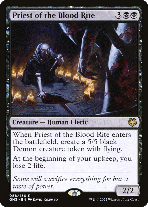 Priest of the Blood Rite (gn3)