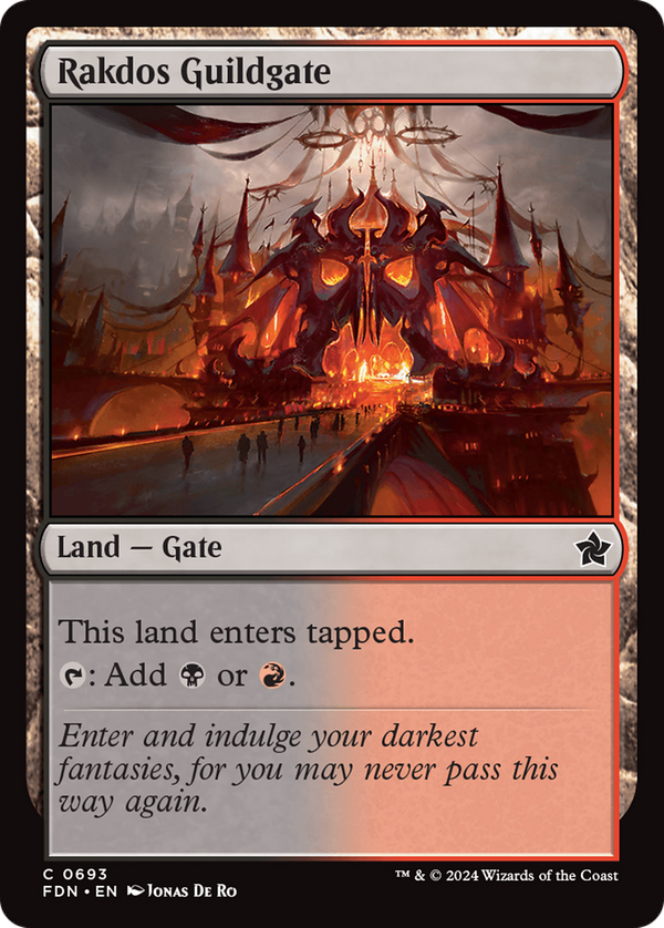 Rakdos Guildgate (fdn)
