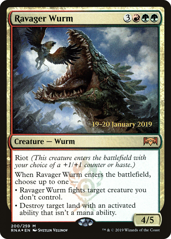 Ravager Wurm (prna)