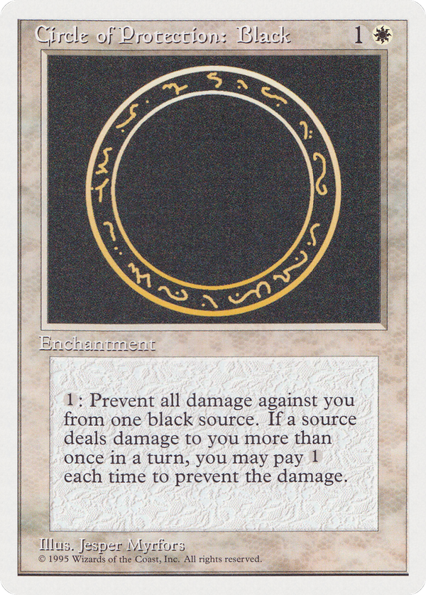 Circle of Protection: Black (rqs)
