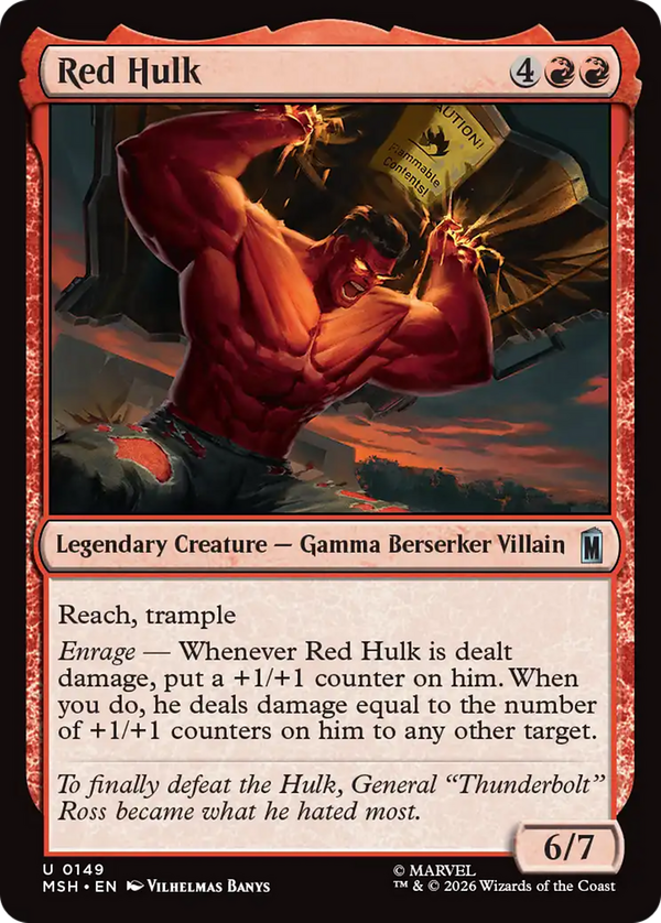Red Hulk (msh)
