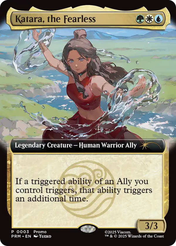 Katara, the Fearless (purl)