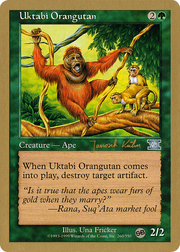 Uktabi Orangutan (wc00)