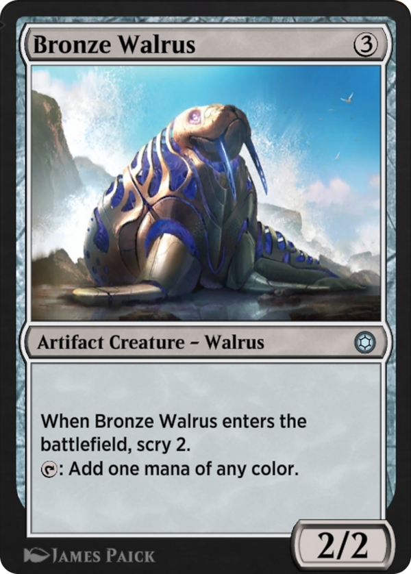 Bronze Walrus (hbg)