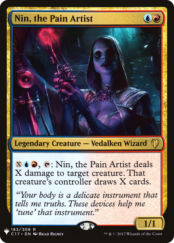 Nin, the Pain Artist (plst)