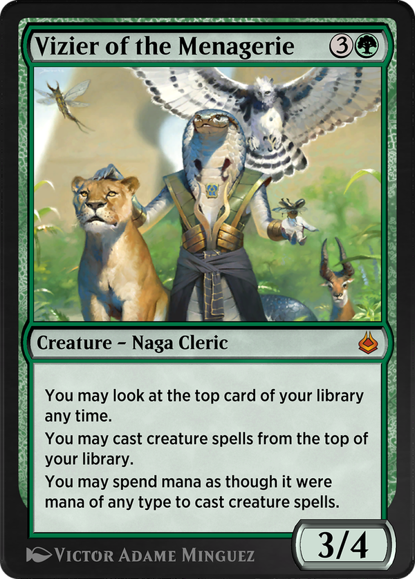 Vizier of the Menagerie (akr)