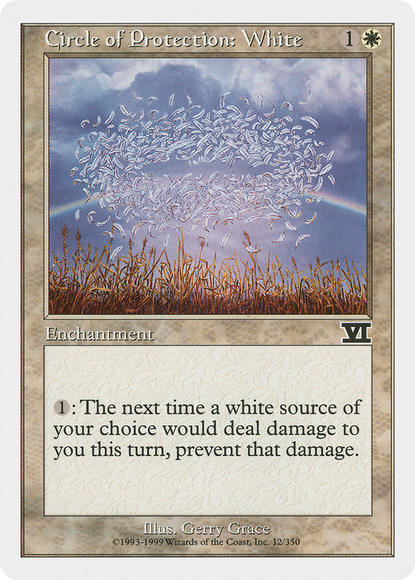 Circle of Protection: White (6ed)
