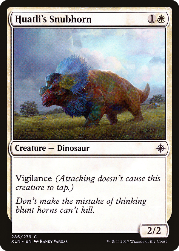 Huatli's Snubhorn (xln)
