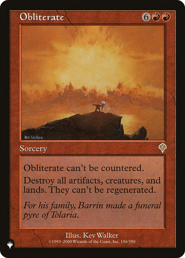 Obliterate (plst)
