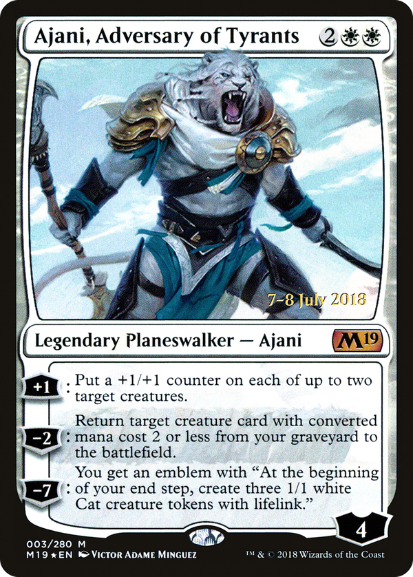 Ajani, Adversary of Tyrants (pm19)