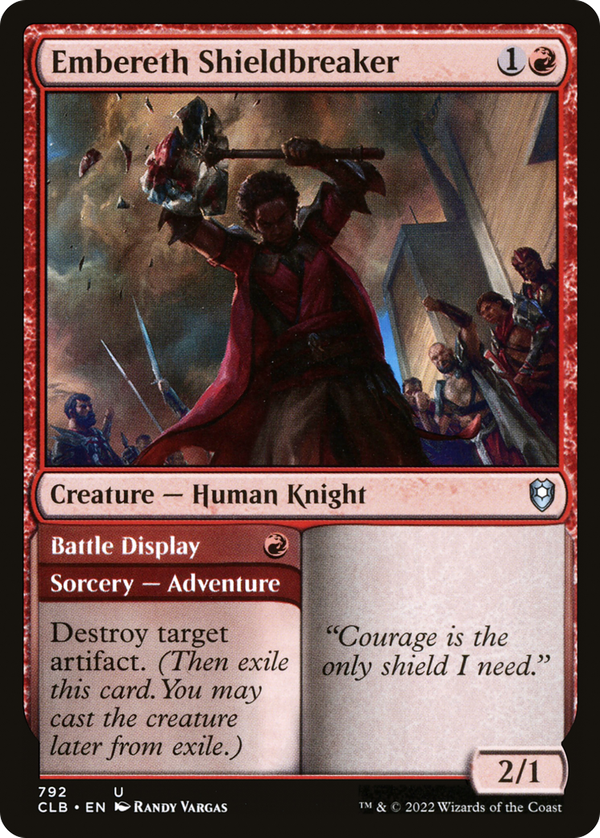 Embereth Shieldbreaker // Battle Display (clb)