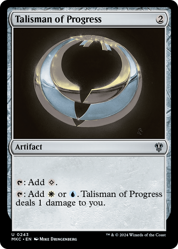 Talisman of Progress (mkc)