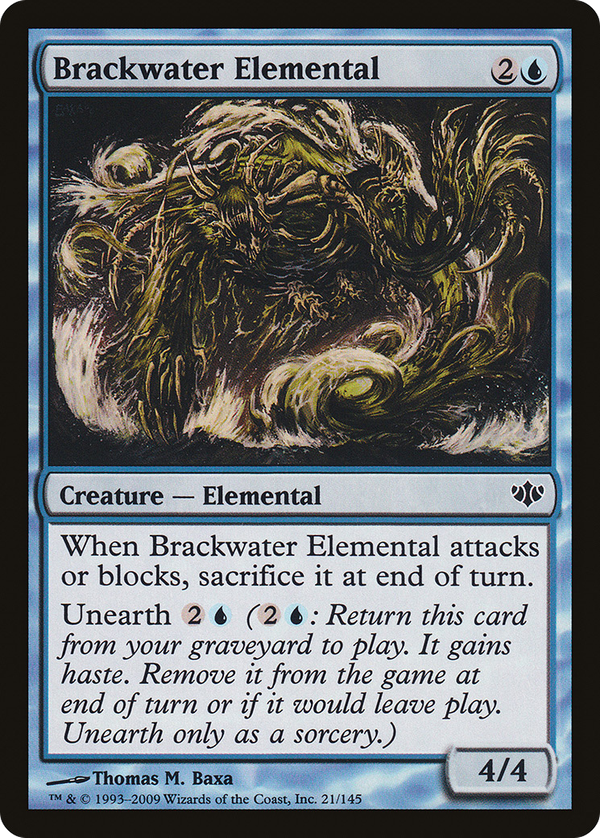 Brackwater Elemental (con)