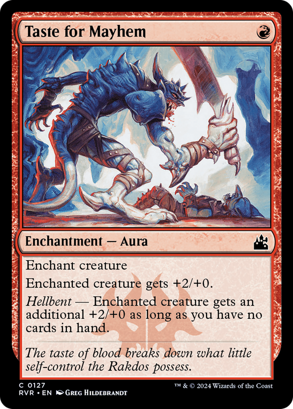 Taste for Mayhem (rvr)