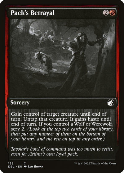 Pack's Betrayal