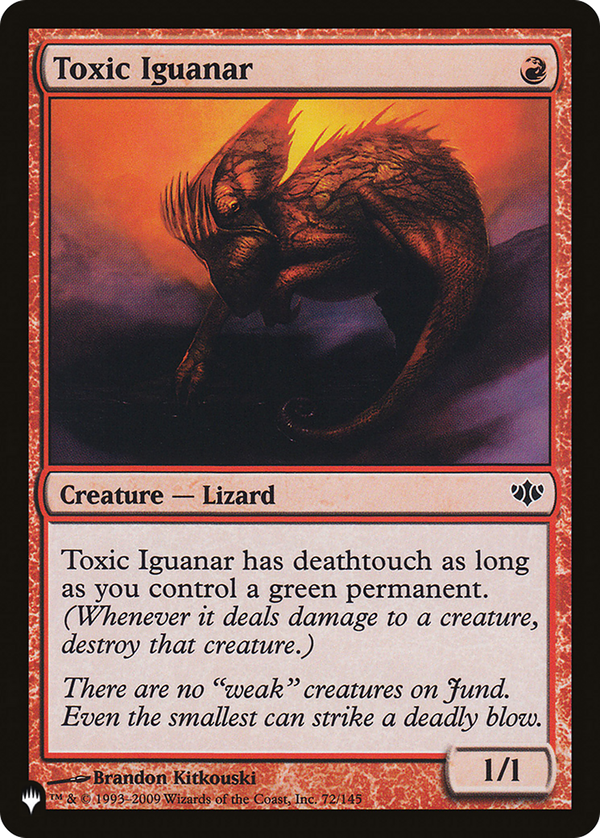Toxic Iguanar (plst)
