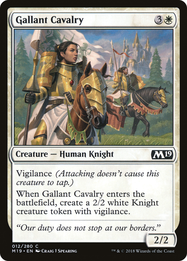 Gallant Cavalry (m19)