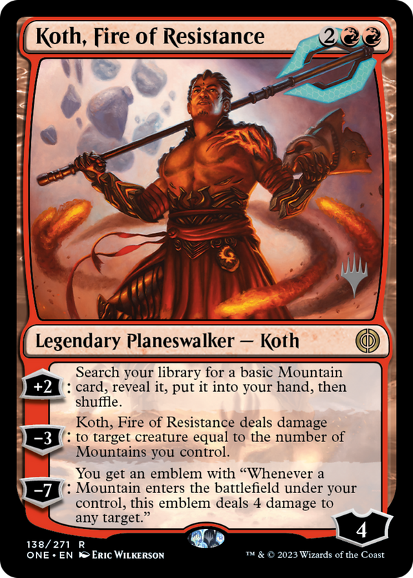 Koth, Fire of Resistance (pone)