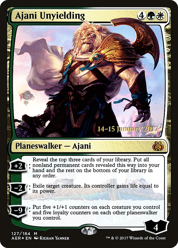 Ajani Unyielding (paer)