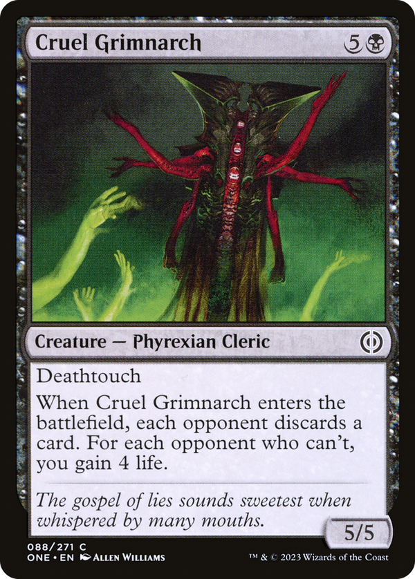 Cruel Grimnarch (one)