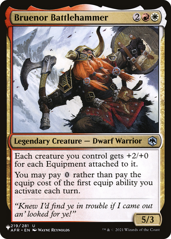 Bruenor Battlehammer (plst)