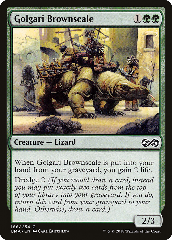 Golgari Brownscale (uma)