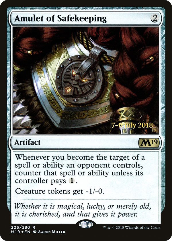 Amulet of Safekeeping (pm19)