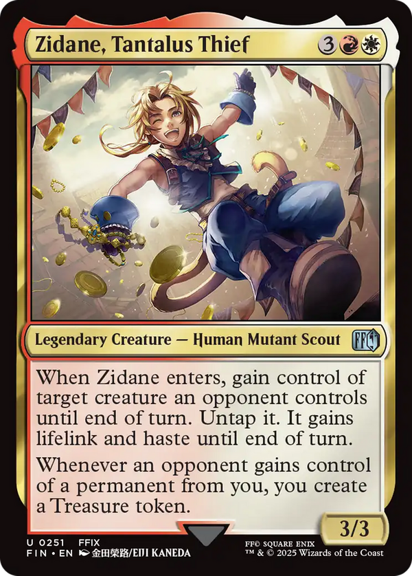 Zidane, Tantalus Thief (fin)