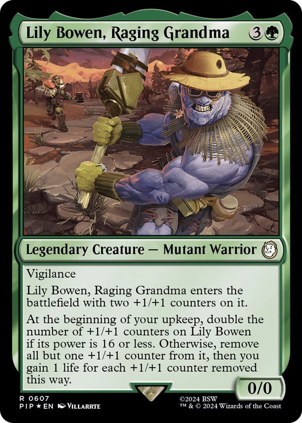 Lily Bowen, Raging Grandma (pip)