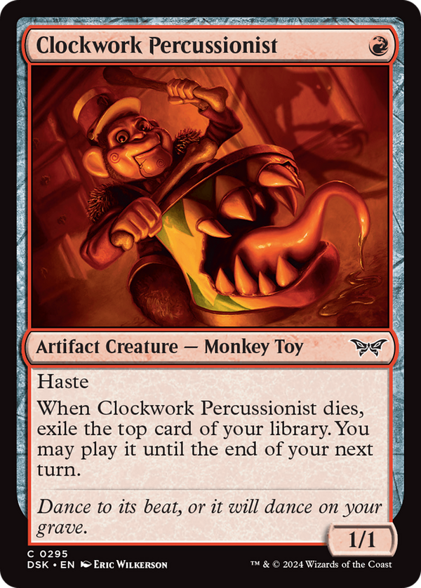 Clockwork Percussionist (dsk)