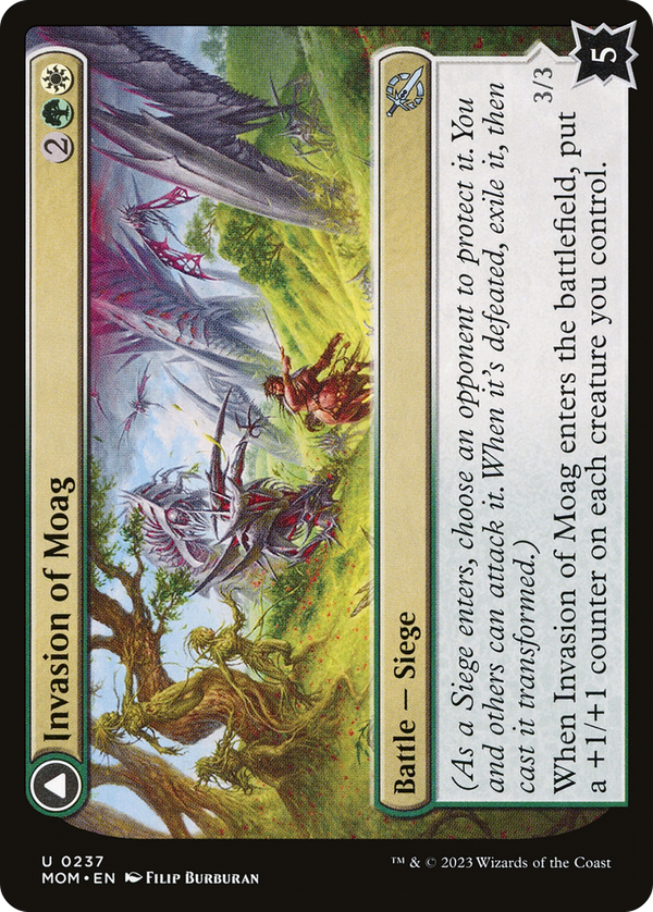 Invasion of Moag // Bloomwielder Dryads (mom)