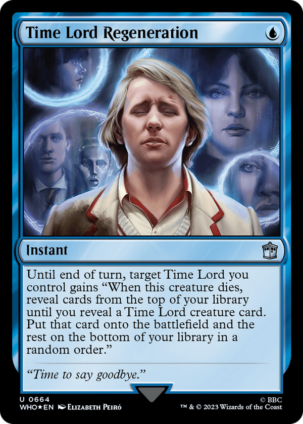 Time Lord Regeneration (who)