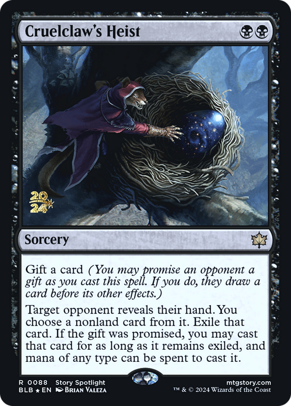 Cruelclaw's Heist (pblb)