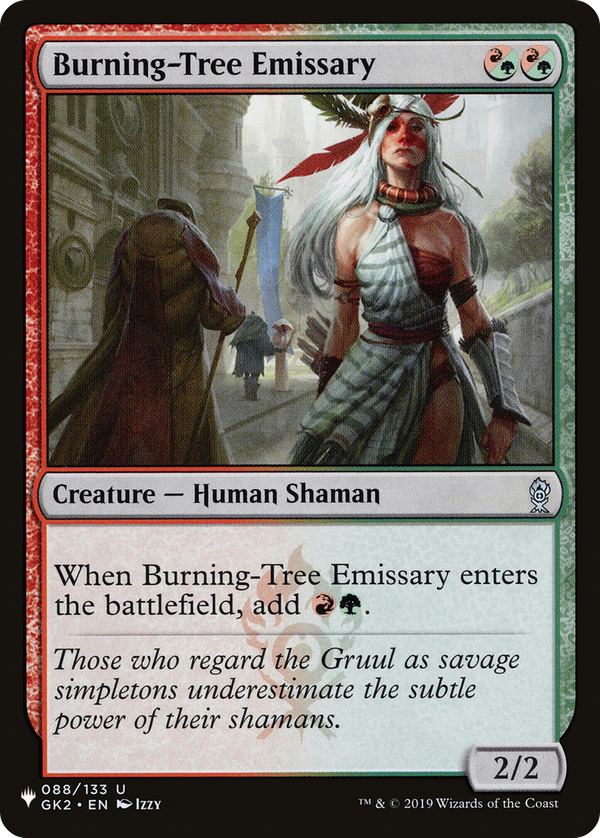 Burning-Tree Emissary (plst)