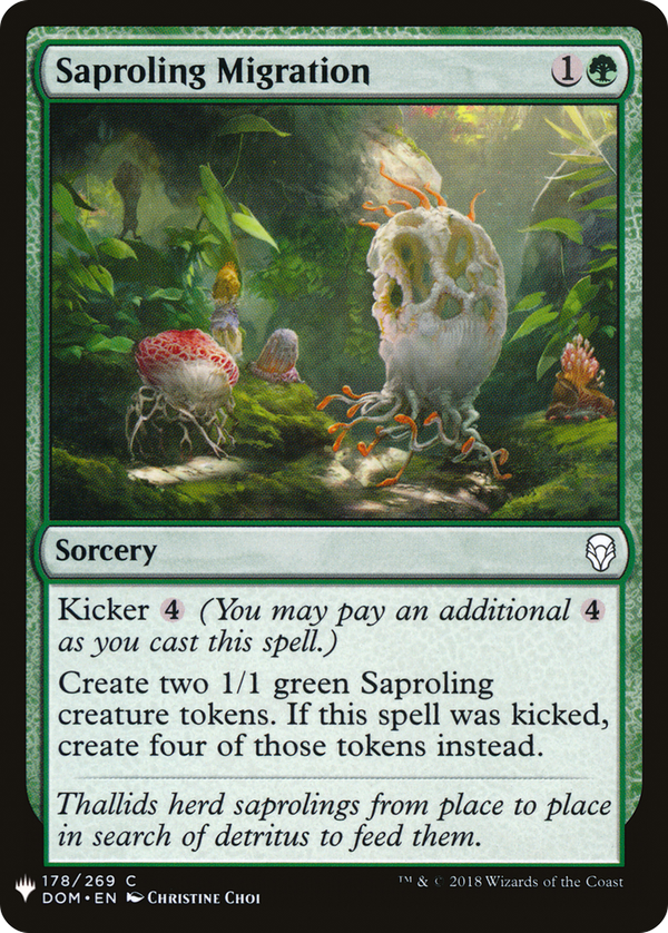 Saproling Migration (plst)
