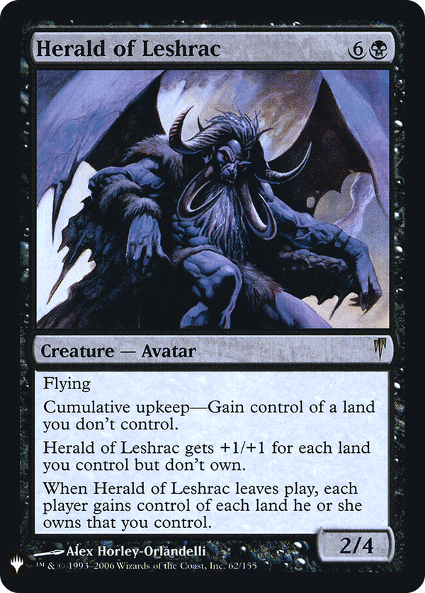 Herald of Leshrac (plst)