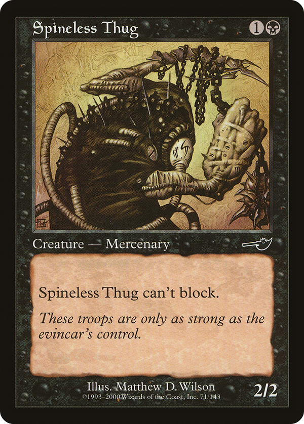 Spineless Thug (nem)